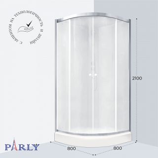 Душевая кабина PARLY BETT 831 (80х80х210)